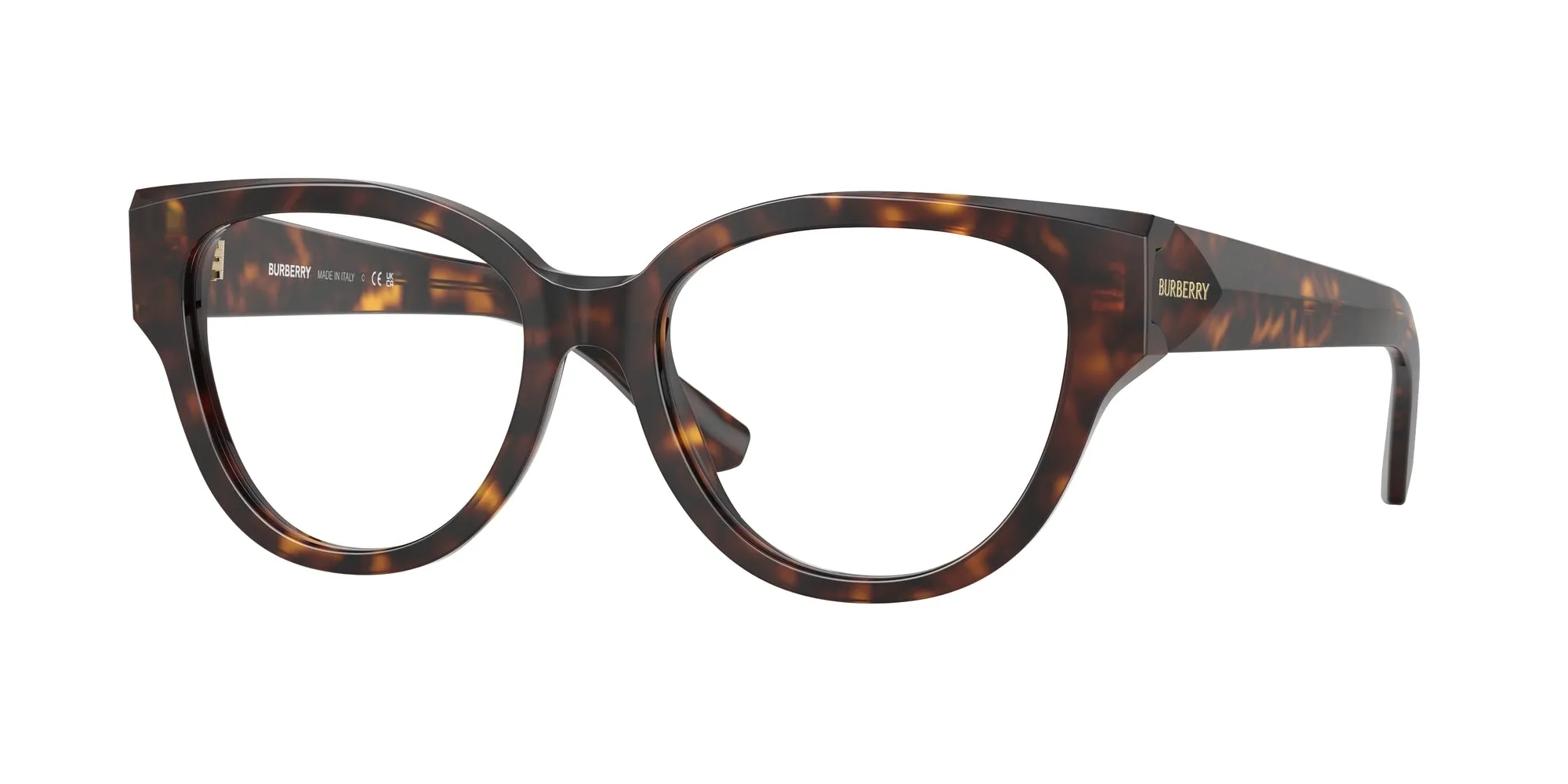 Burberry BE2421 3002 Montature da vista Acetato Marrone Pantos Normale - immagine 1