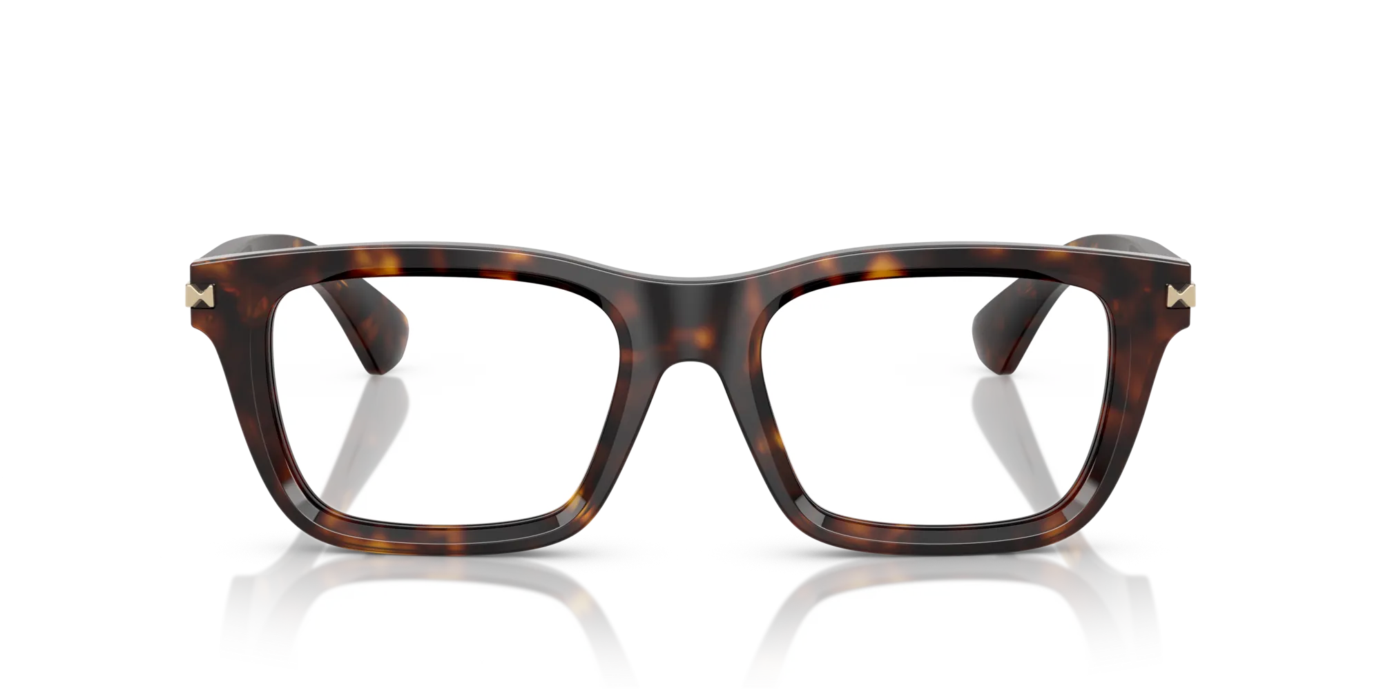 Burberry BE2419 3002 Montature da vista Acetato Marrone Trasparente Squadrata Normale - immagine 3