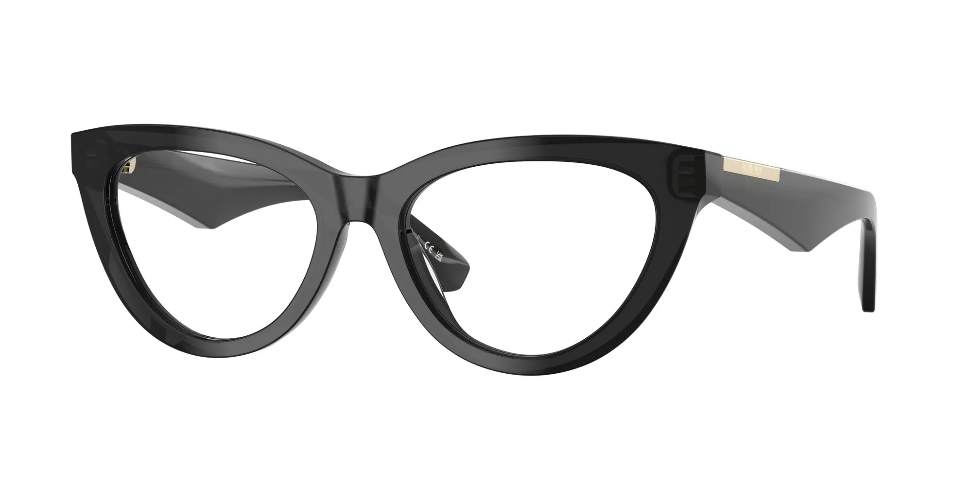 Burberry BE2418U 4112 Montature da vista Acetato Grigio Cat Eye Normale - immagine 1