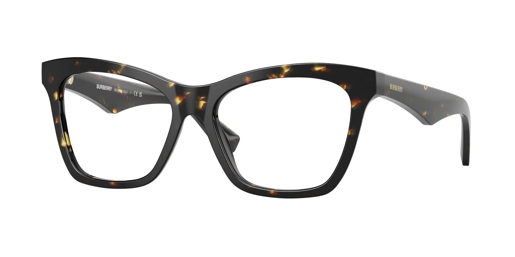 Burberry BE2416 4106 Montature da vista Acetato Tartaruga Trasparente Cat Eye Normale - immagine 1