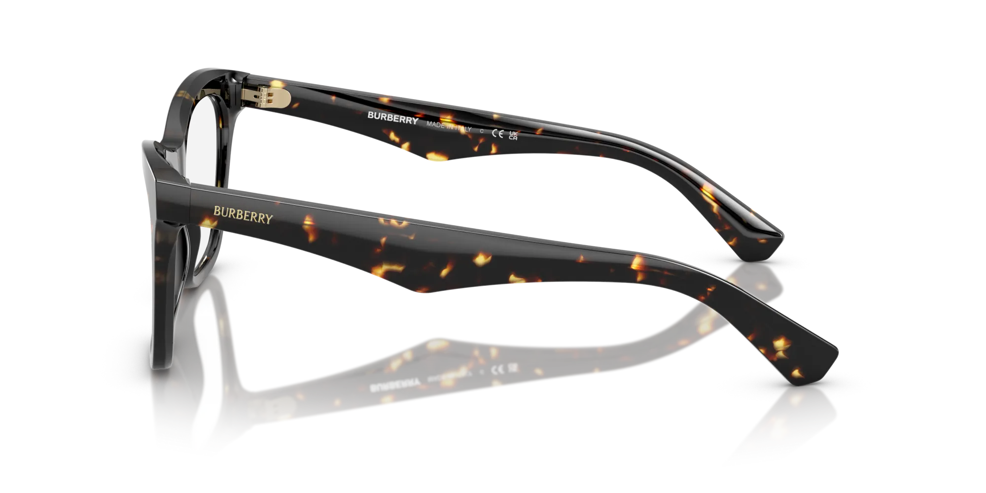 Burberry BE2416 4106 Montature da vista Acetato Tartaruga Cat Eye Normale - immagine 4