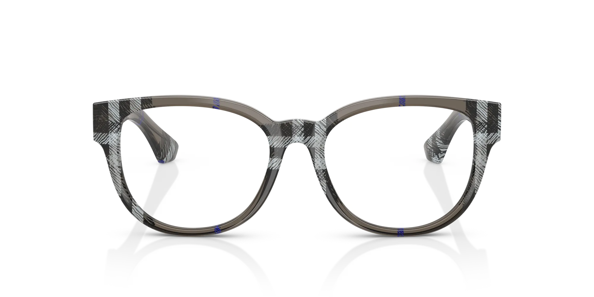 Burberry BE2410 4147 Montature da vista Acetato Grigio Pantos Normale - immagine 3