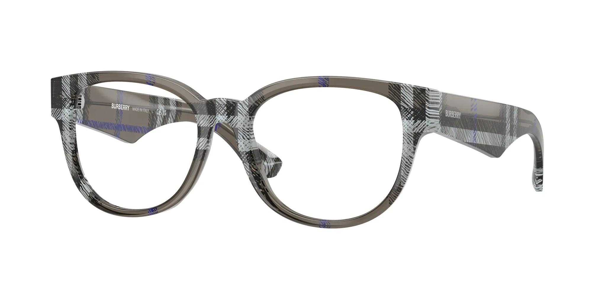 Burberry BE2410 4147 Montature da vista Acetato Grigio Pantos Normale - immagine 1