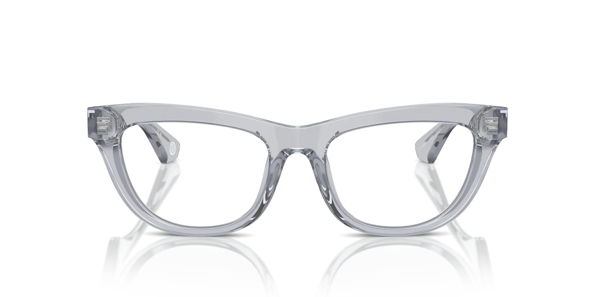 Burberry BE2406U 3825 Montature da vista Acetato Grigio Squadrata Normale - immagine 3