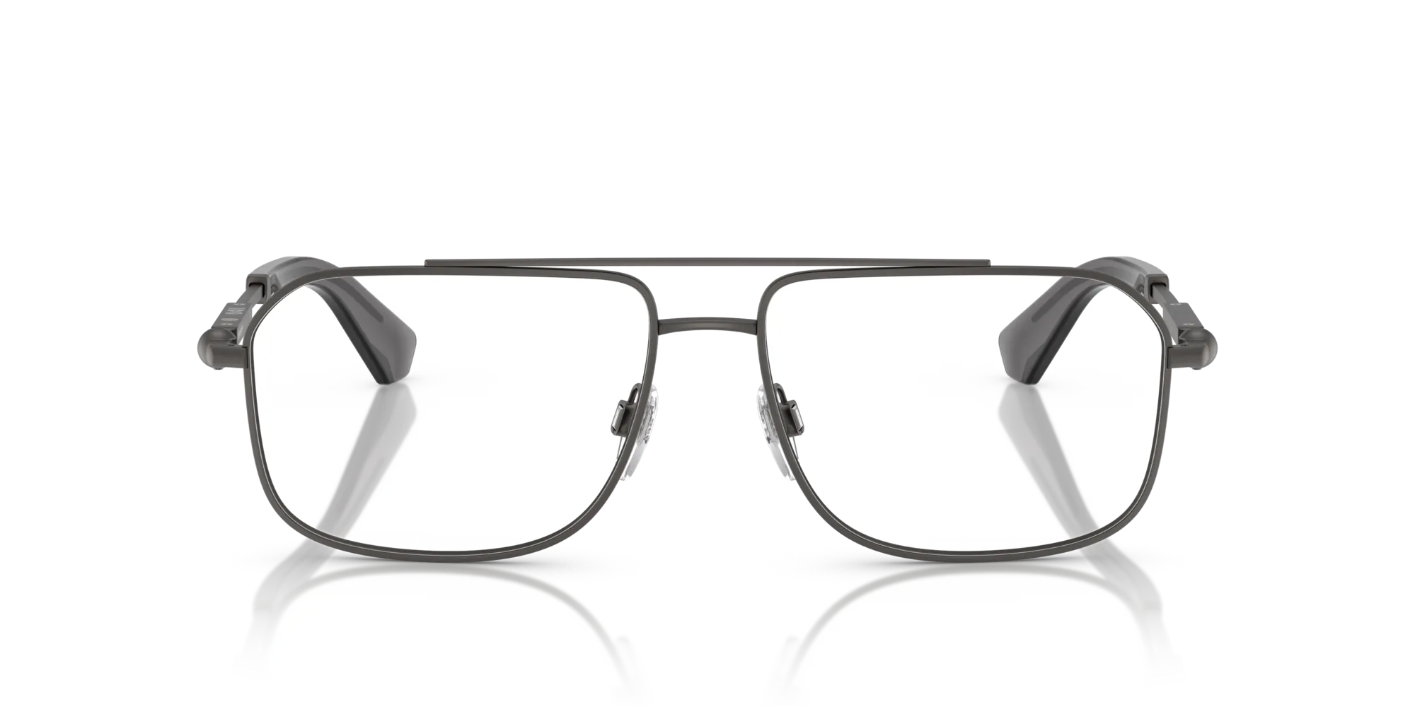 Burberry BE1391 1316 Montature da vista Metallo Grigio Trasparente Squadrata Normale - immagine 3