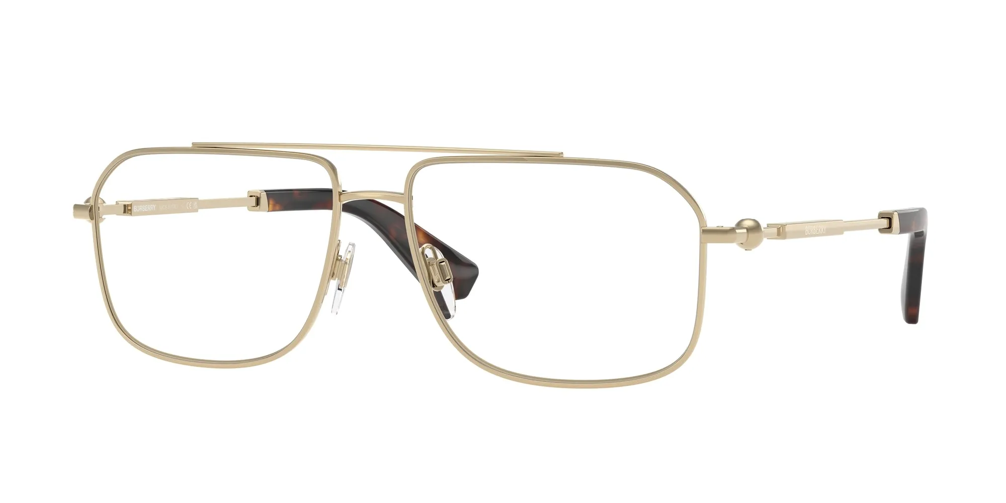 Burberry BE1391 1109 Montature da vista Metallo Oro Squadrata Normale - immagine 1