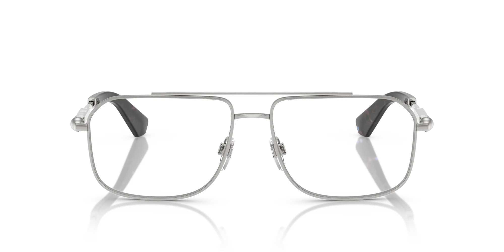 Burberry BE1391 1005 Montature da vista Metallo Argento Squadrata Normale - immagine 3