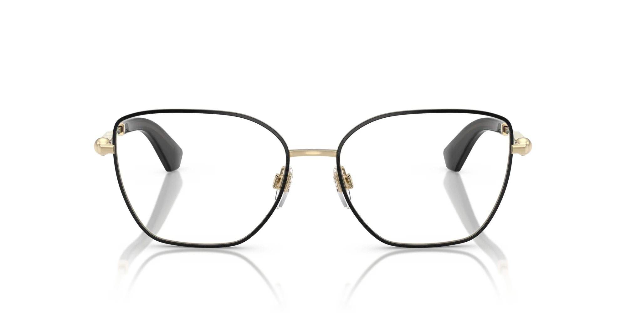 Burberry BE1390 1326 Montature da vista Acciaio Nero Cat Eye Normale - immagine 3