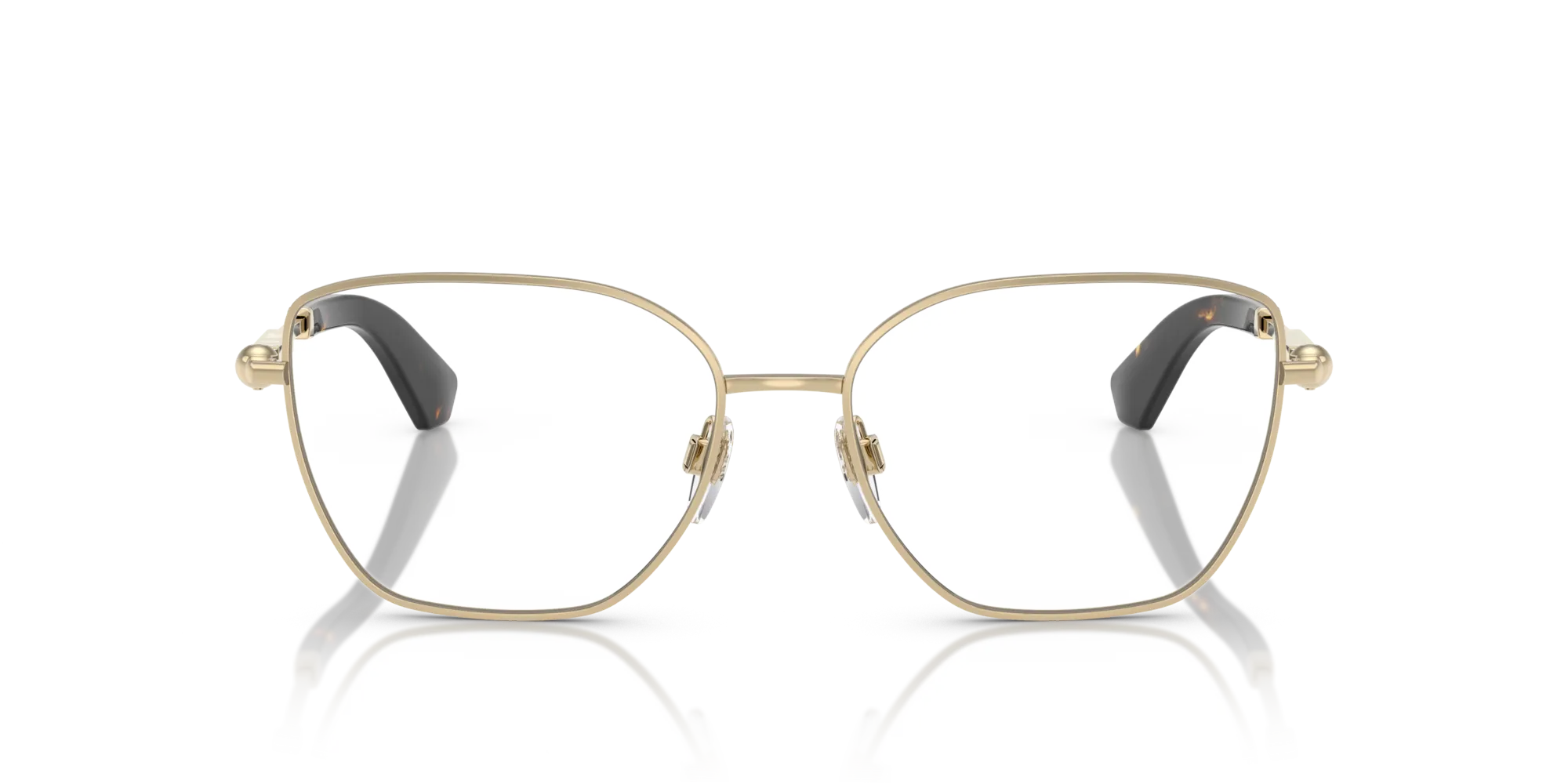 Burberry BE1390 1109 Montature da vista Acciaio Oro Cat Eye Normale - immagine 3
