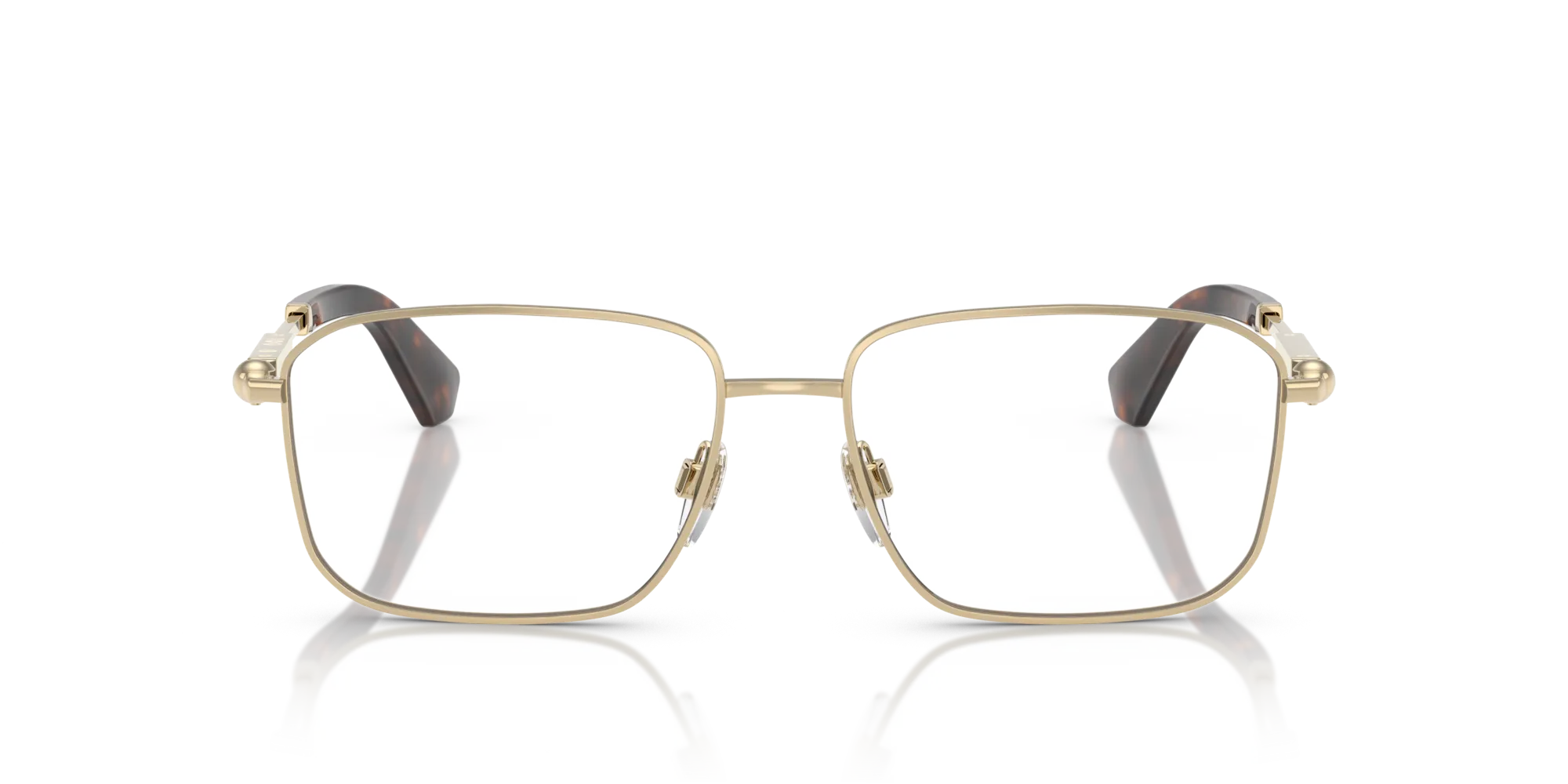 Burberry BE1389 1109 Montature da vista Acciaio Oro Squadrata Normale - immagine 3