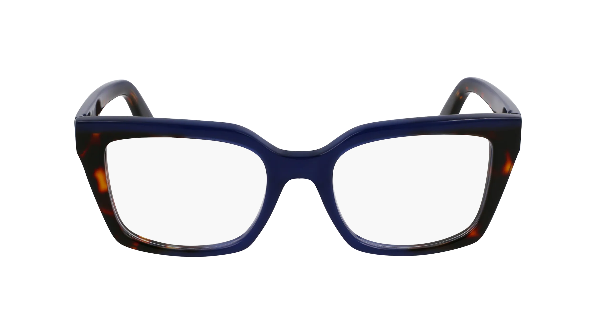 Ferragamo SF3010 424 Montature da vista Acetato Blu Squadrata Normale - immagine 2