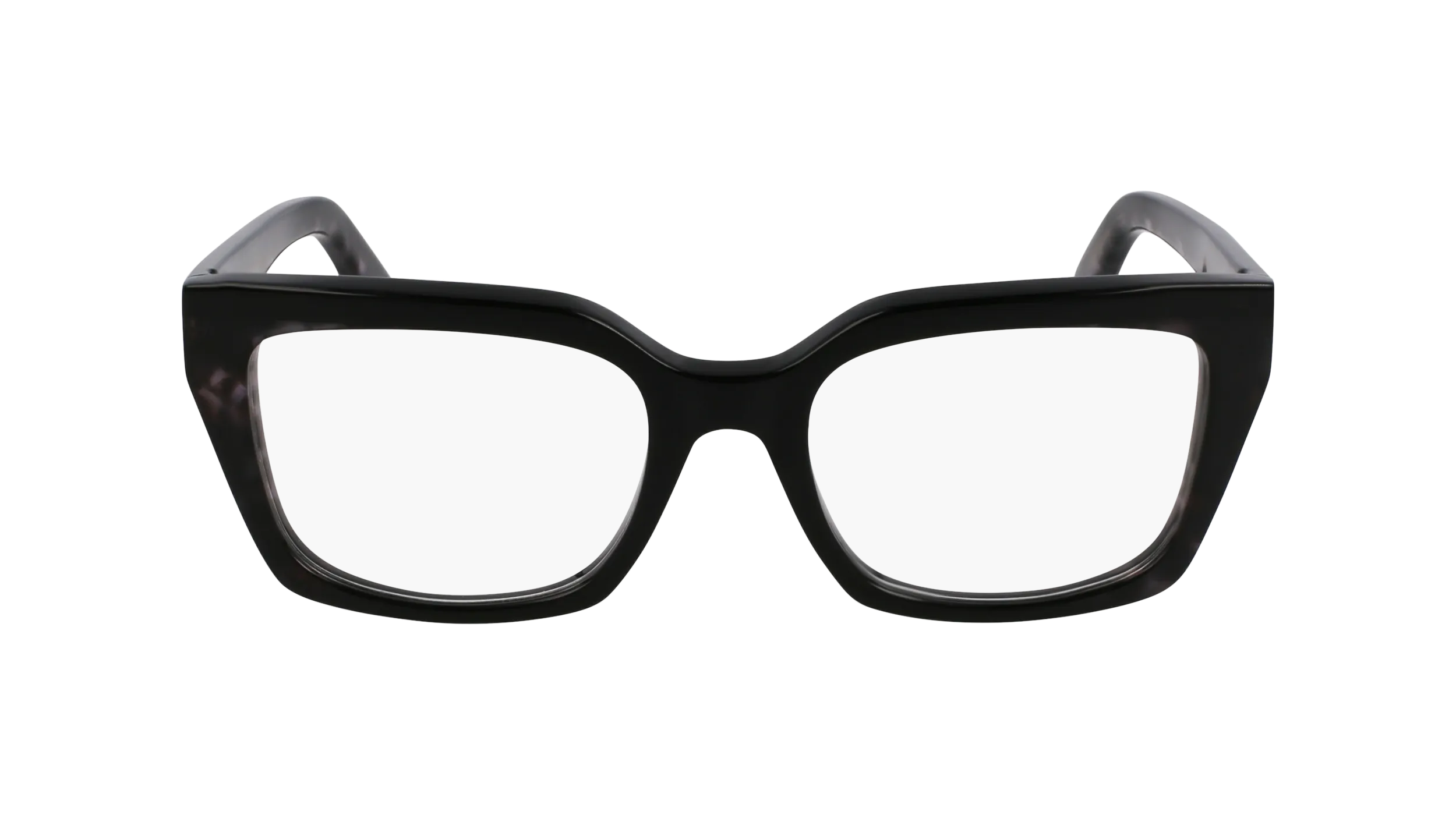 Ferragamo SF3010 004 Montature da vista Acetato Nero Squadrata Normale - immagine 2