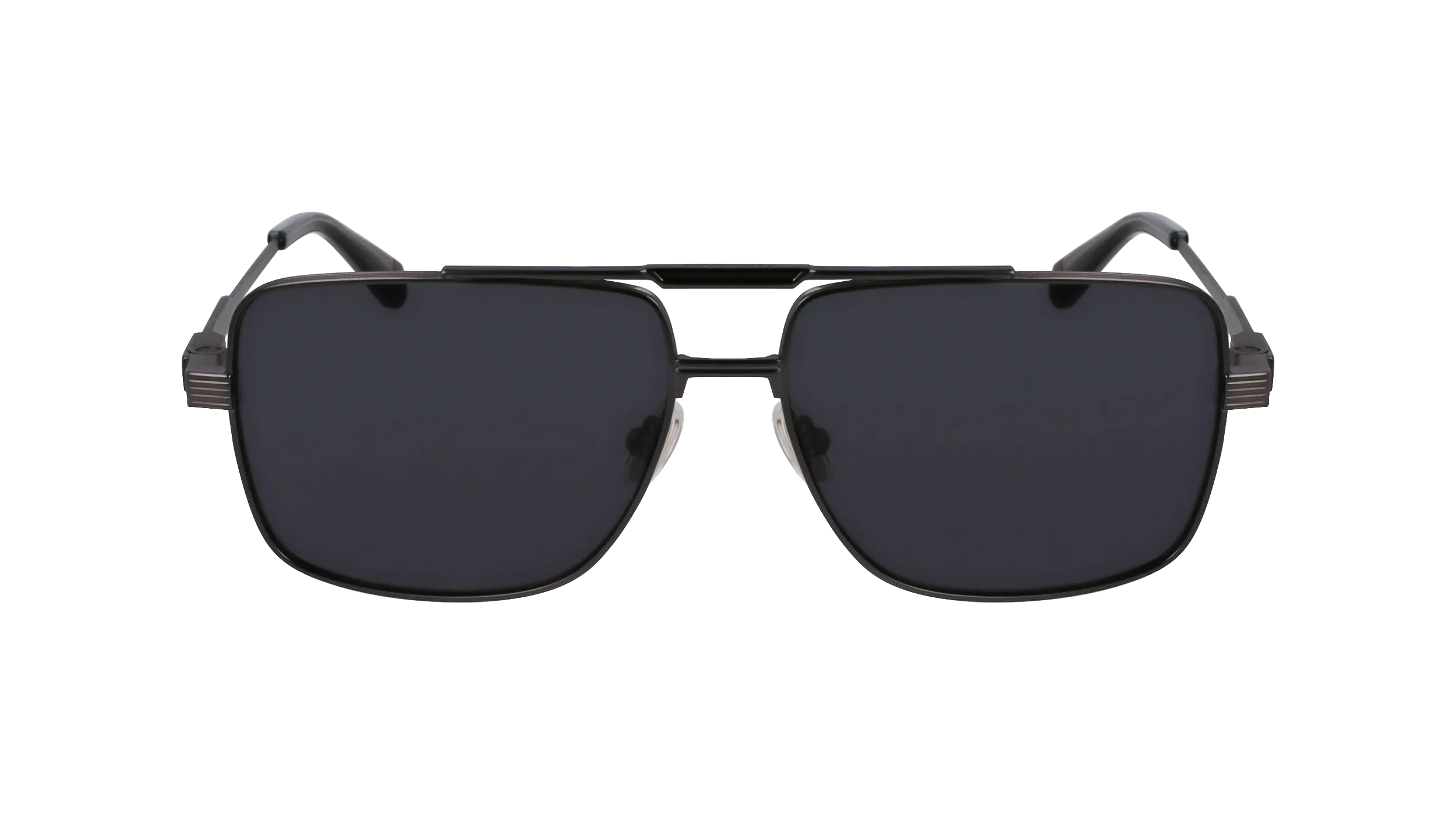 Ferragamo SF318S 018 Occhiali da sole Titanio Canna di fucile Squadrata Normale - immagine 2