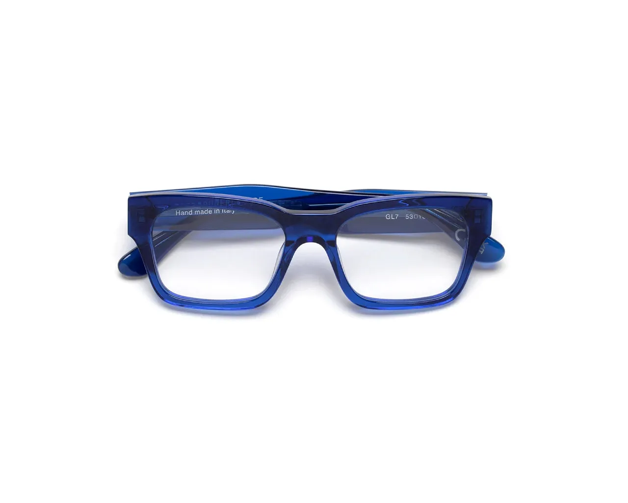 Retrosuperfuture GL7 NUMERO 119 BLUE Montature da vista Acetato Blu Squadrata - immagine 2