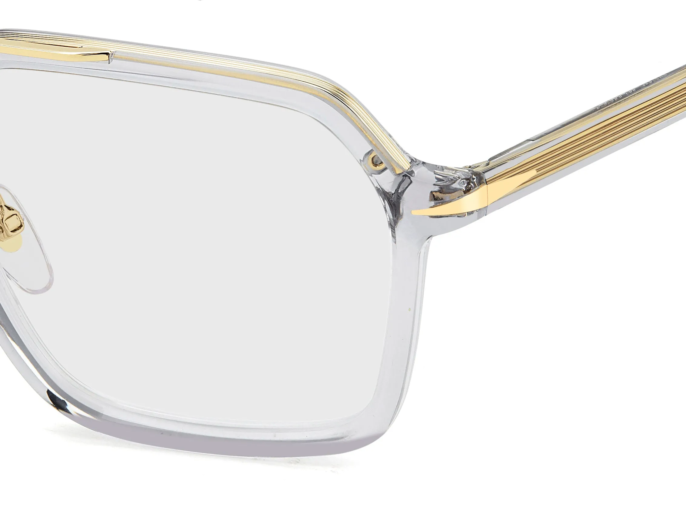 DAVID BECKHAM DAVID BECKHAM DB 7128 FT3/2Y Montature da vista Blu Specchiato - immagine 3