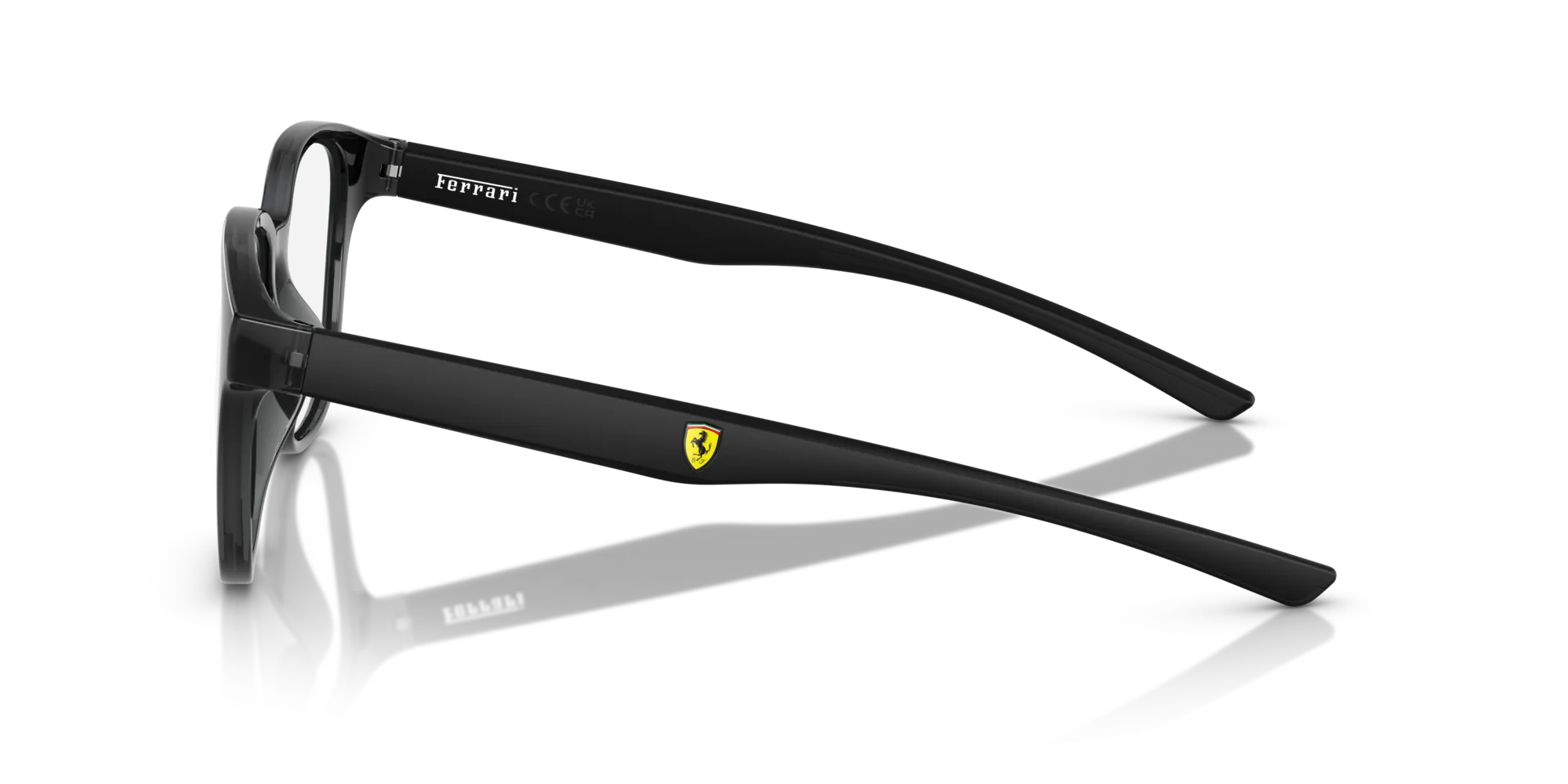 Ferrari Scuderia FZ8015U 521 Montature da vista Iniettato Grigio Rotonda Normale - immagine 4