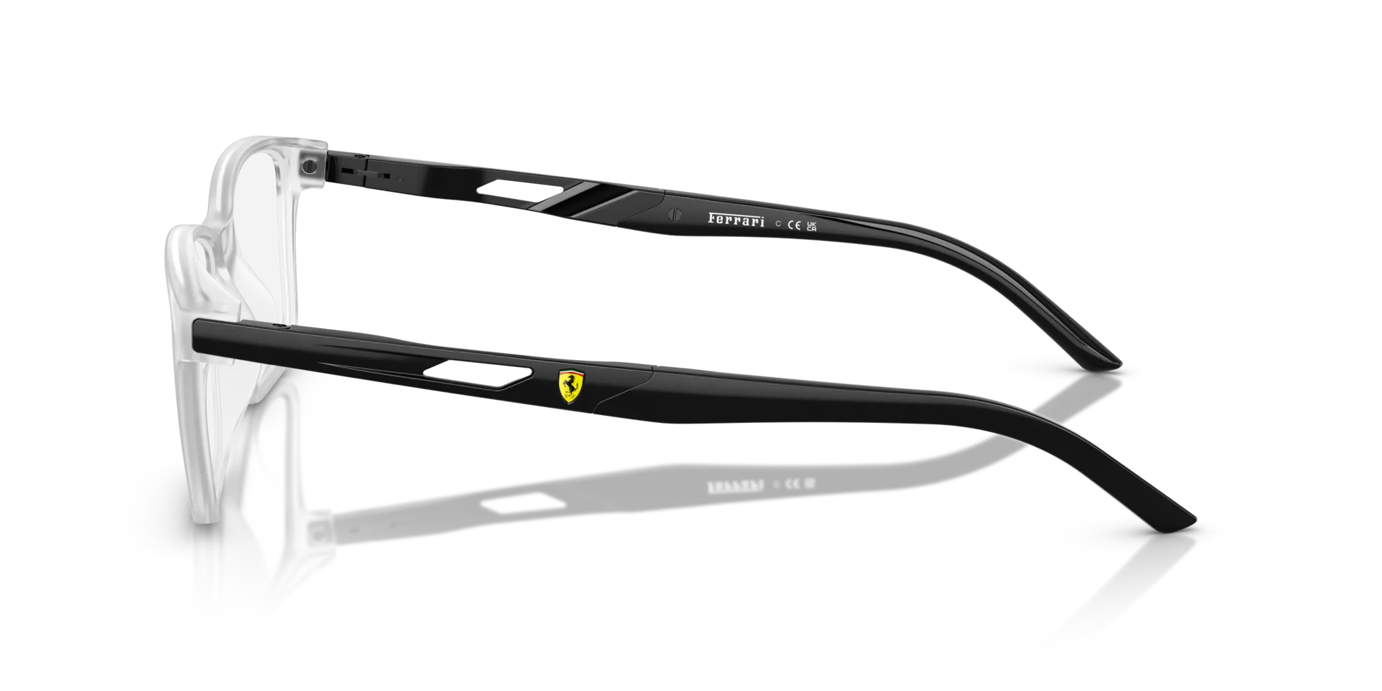 Ferrari Scuderia FZ8012U 518 Montature da vista Iniettato Trasparente Pillow Normale - immagine 4