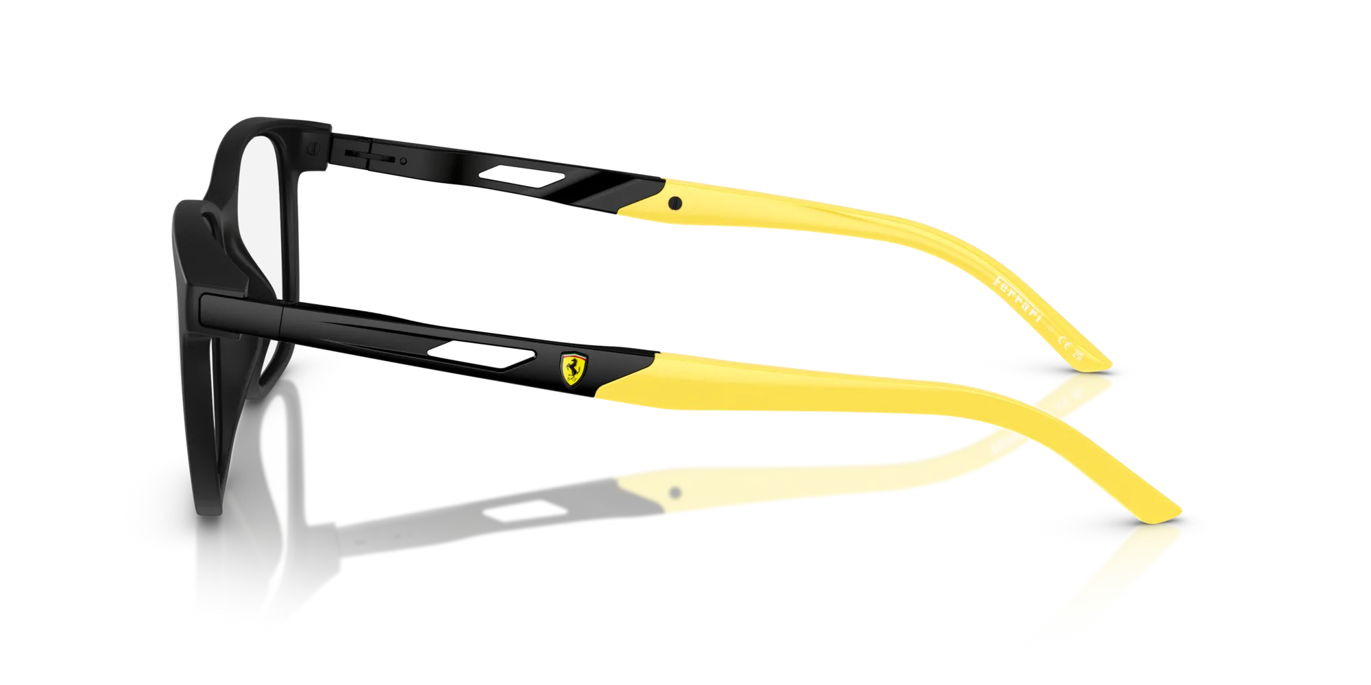 Ferrari Scuderia FZ8011U 504 Montature da vista Iniettato Nero Pillow Normale - immagine 4