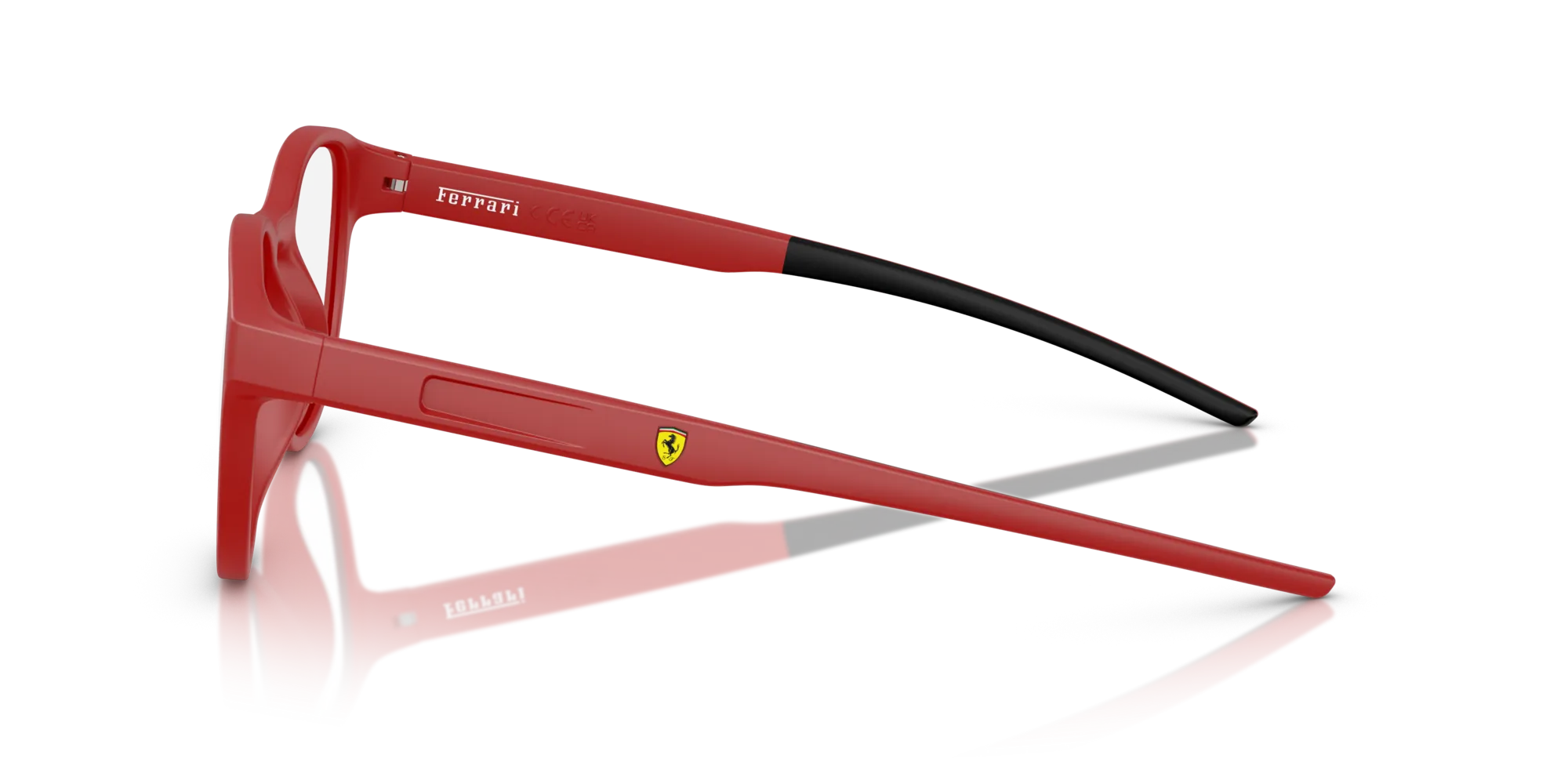 Ferrari Scuderia FZ8009U 520 Montature da vista Iniettato Rosso Pantos Normale - immagine 4