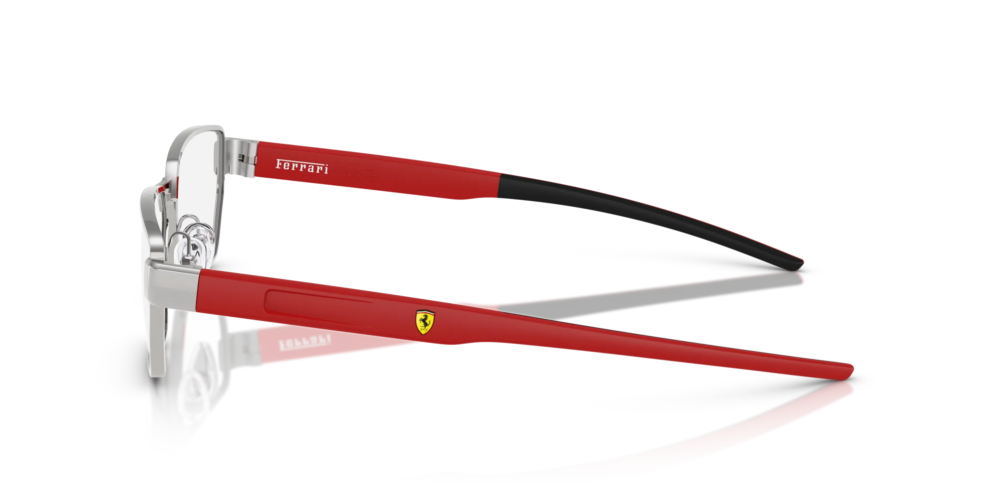 Ferrari Scuderia FZ7008 107 Montature da vista Metallo Argento Geometrica Normale - immagine 4