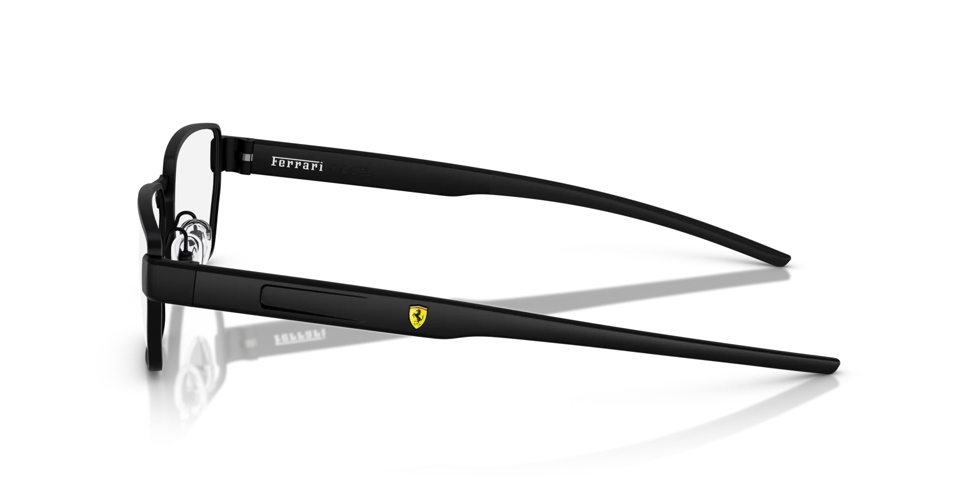 Ferrari Scuderia FZ7008 101 Montature da vista Metallo Nero Geometrica Normale - immagine 4