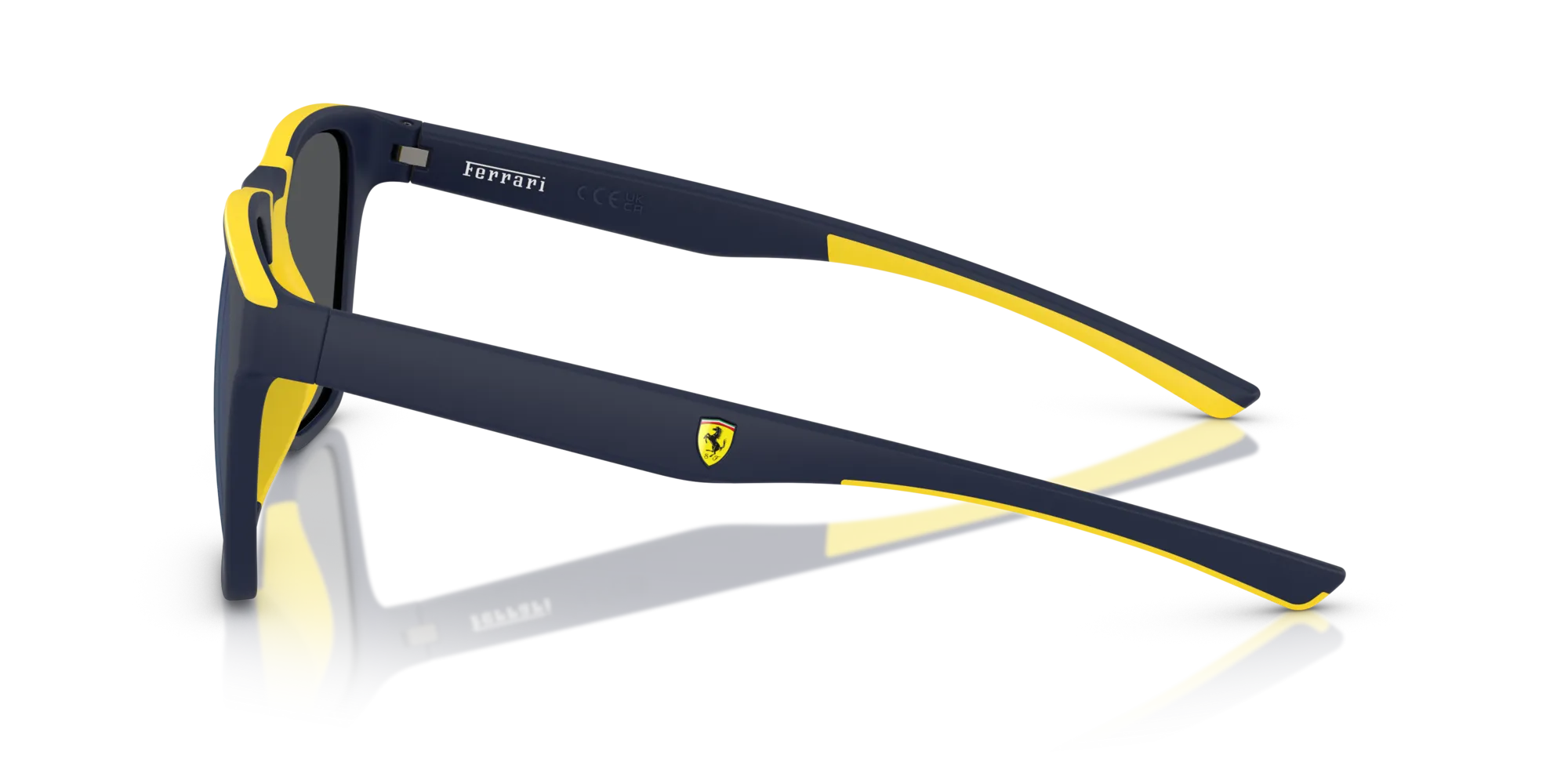Ferrari Scuderia FZ6013D 509/55 Occhiali da sole Iniettato Blu Blu Squadrata Normale - immagine 4