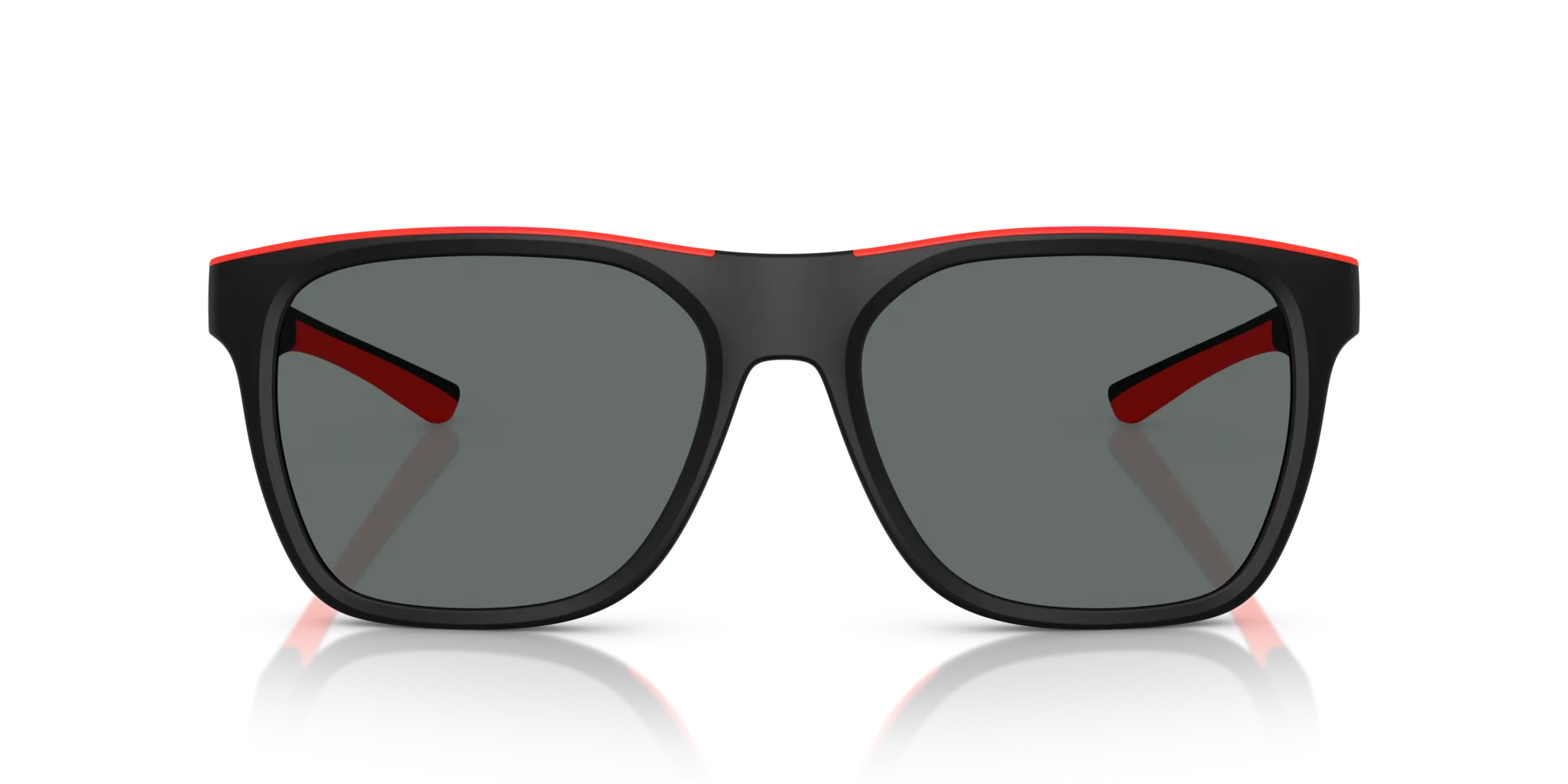 Ferrari Scuderia FZ6013D 504/81 Occhiali da sole Iniettato Nero Grigio Squadrata Polarizzata - immagine 3
