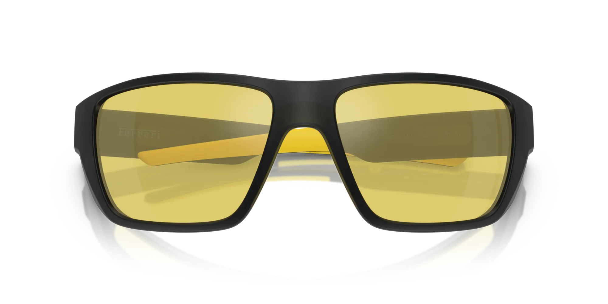 Ferrari Scuderia FZ6012U 516/V9 Occhiali da sole Iniettato Grigio Giallo Squadrata Normale - immagine 2