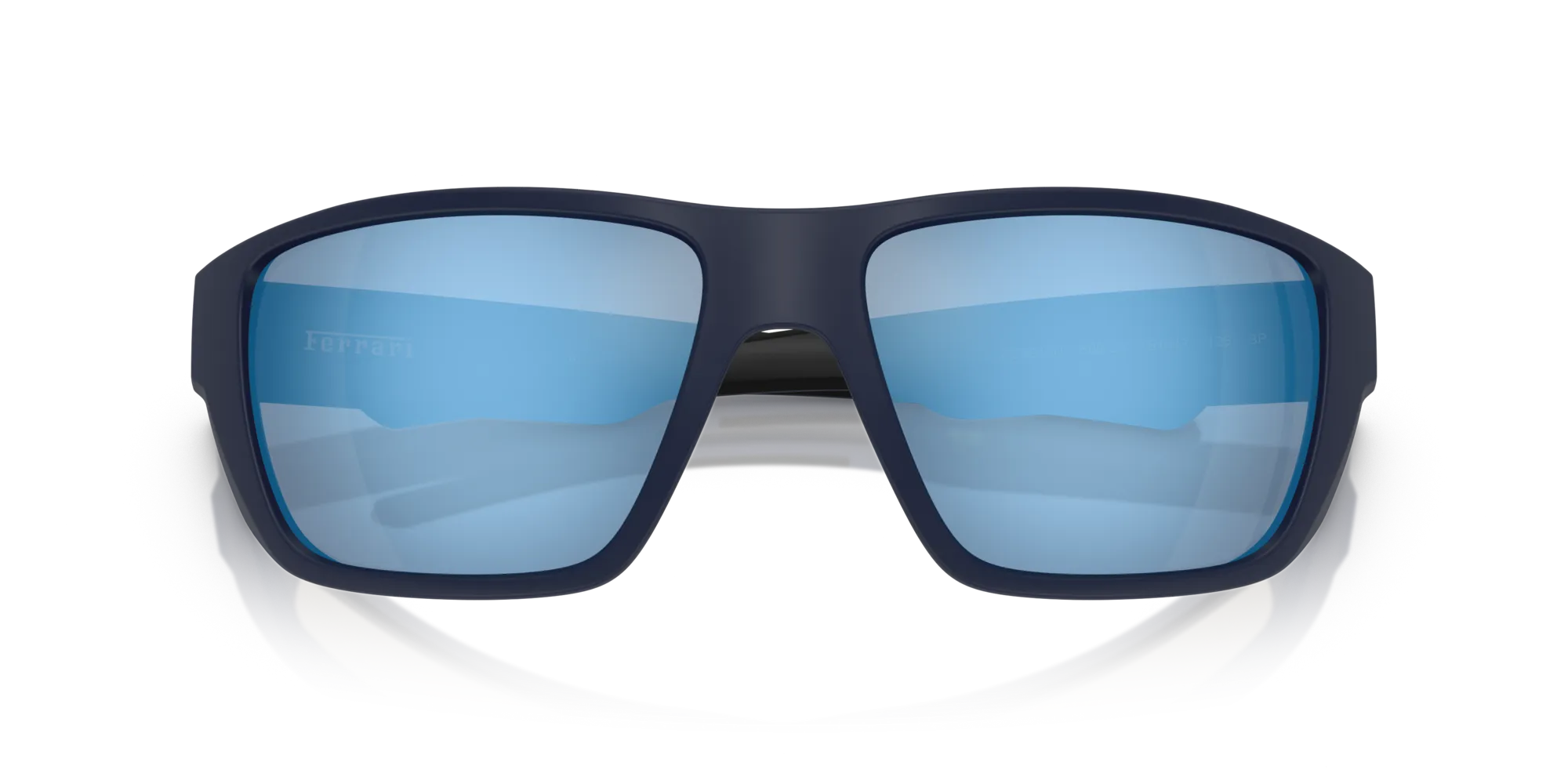 Ferrari Scuderia FZ6012U 509/22 Occhiali da sole Iniettato Blu Squadrata Polarizzata - immagine 2