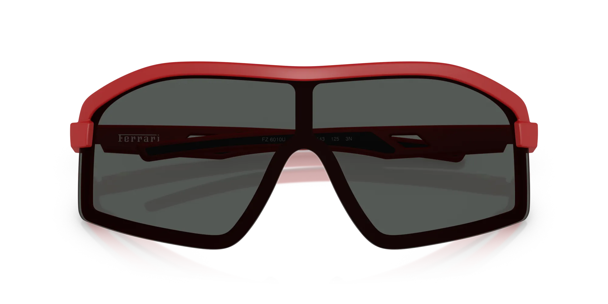 Ferrari Scuderia FZ6010U 514/87 Occhiali da sole Iniettato Rosso Grigio Geometrica Normale - immagine 2