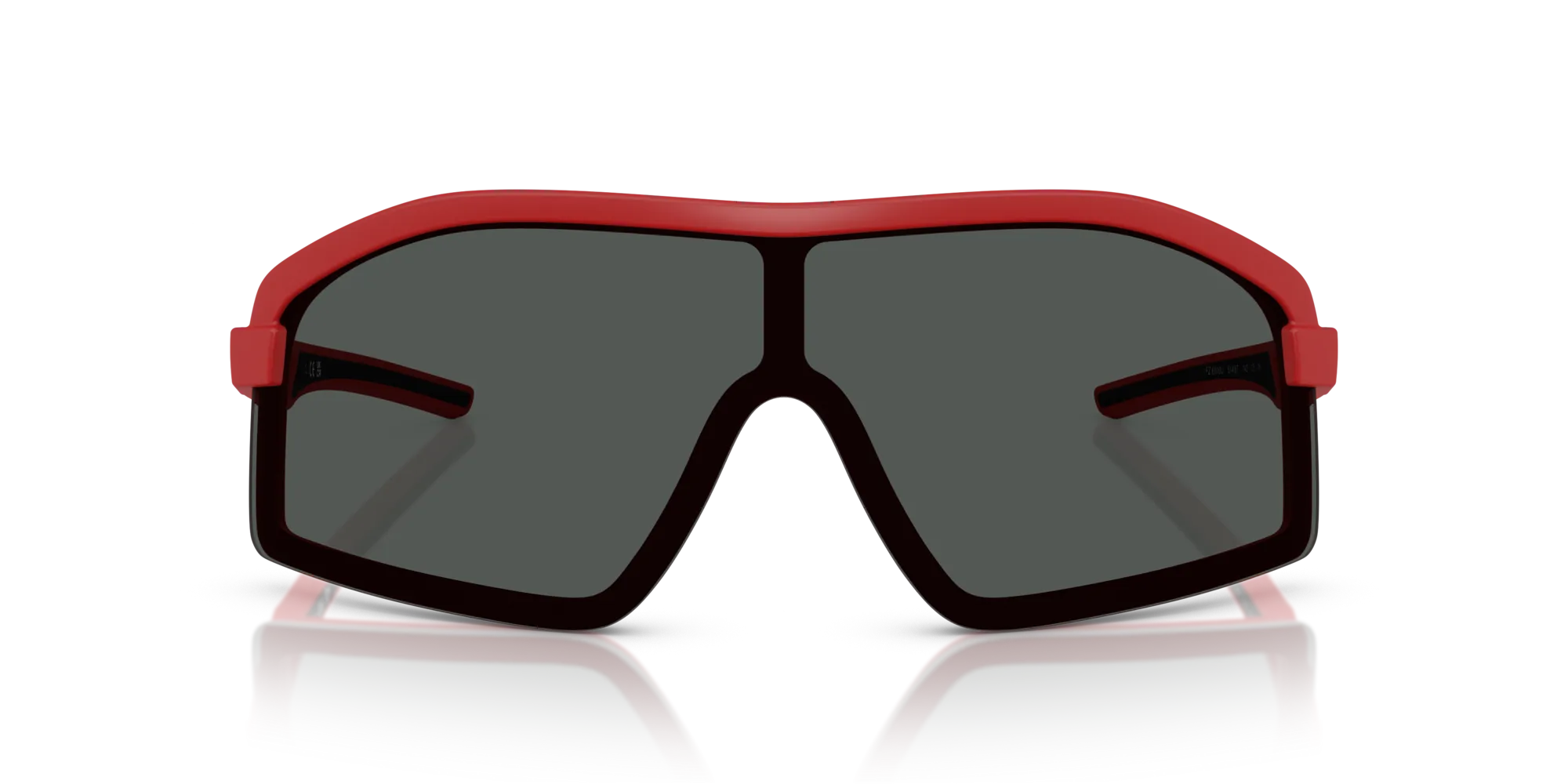 Ferrari Scuderia FZ6010U 514/87 Occhiali da sole Iniettato Rosso Grigio Geometrica Normale - immagine 3