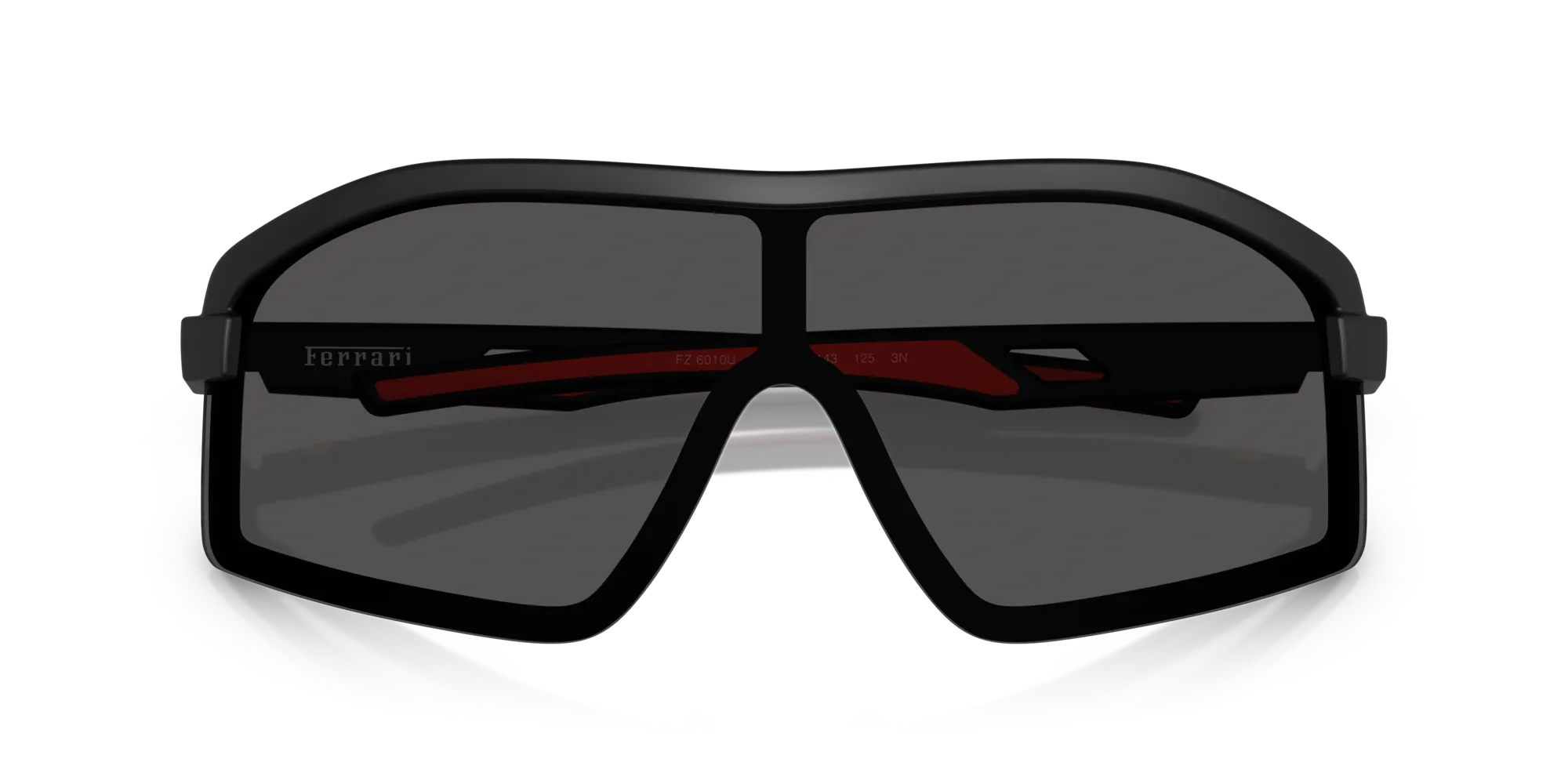 Ferrari Scuderia FZ6010U 504/87 Occhiali da sole Iniettato Nero Grigio Geometrica Normale - immagine 2