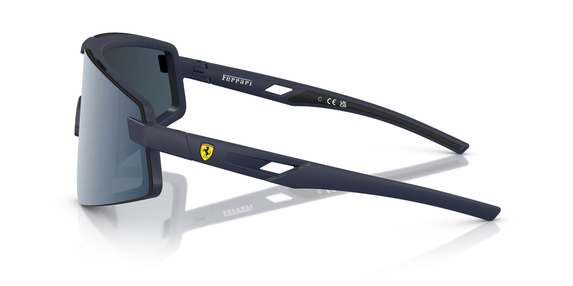 Ferrari Scuderia FZ6009U 509/55 Occhiali da sole Iniettato Blu Blu Geometrica Normale - immagine 4