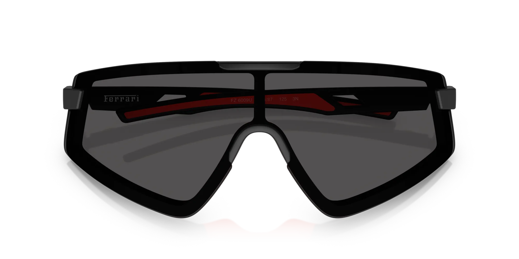 Ferrari Scuderia FZ6009U 504/87 Occhiali da sole Iniettato Nero Grigio Geometrica Normale - immagine 2