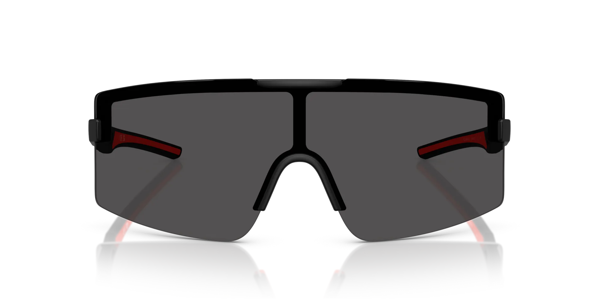 Ferrari Scuderia FZ6008U 504/87 Occhiali da sole Iniettato Nero Grigio Squadrata Normale - immagine 3