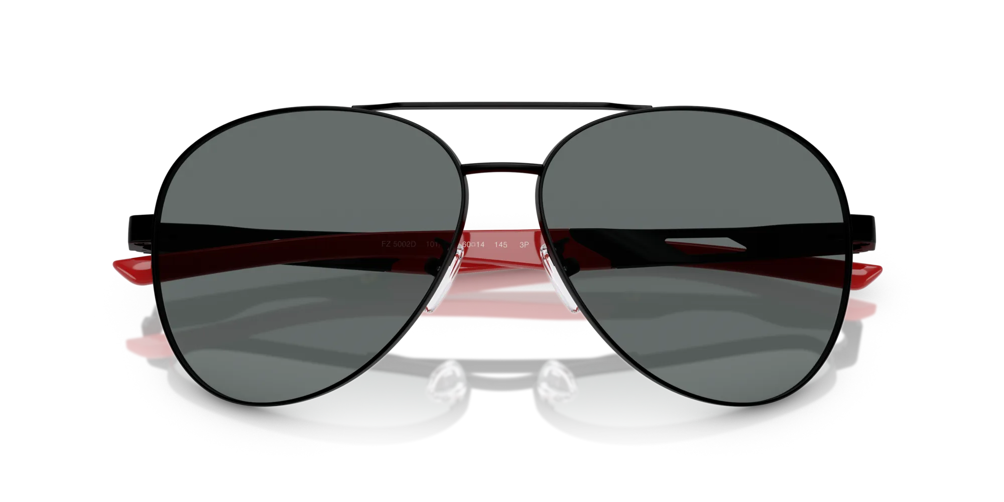 Ferrari Scuderia FZ5002D 101/81 Occhiali da sole Metallo Nero Grigio Pilot Polarizzata - immagine 2