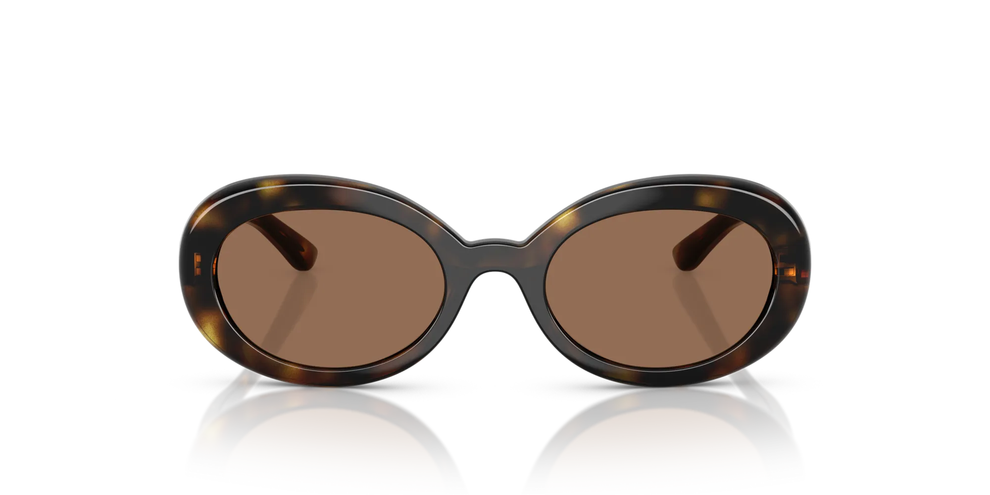 Dolce & Gabbana DX6007U 502/73 Occhiali da sole Iniettato Tartaruga Marrone Rotonda Normale - immagine 3