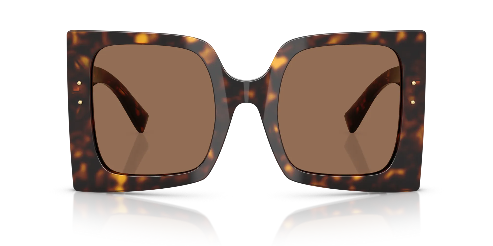 Dolce & Gabbana DG4490 502/73 Occhiali da sole Acetato Tartaruga Marrone Squadrata Normale - immagine 3