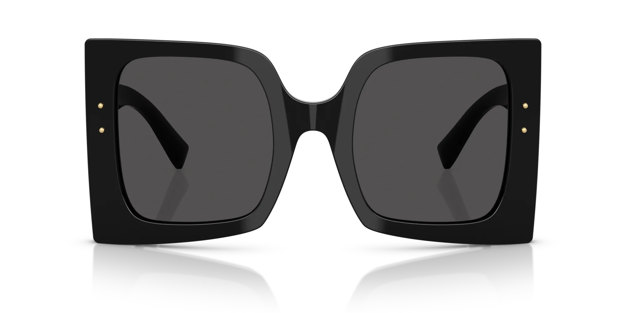 Dolce & Gabbana DG4490 501/87 Occhiali da sole Acetato Nero Grigio Squadrata Normale - immagine 3
