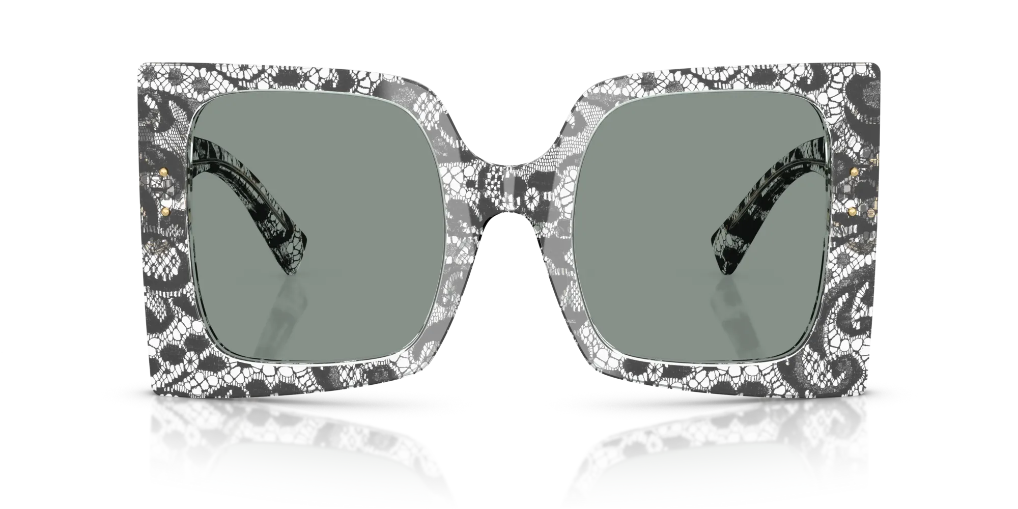 Dolce & Gabbana DG4490 3287/1 Occhiali da sole Acetato Nero Grigio Squadrata Normale - immagine 3
