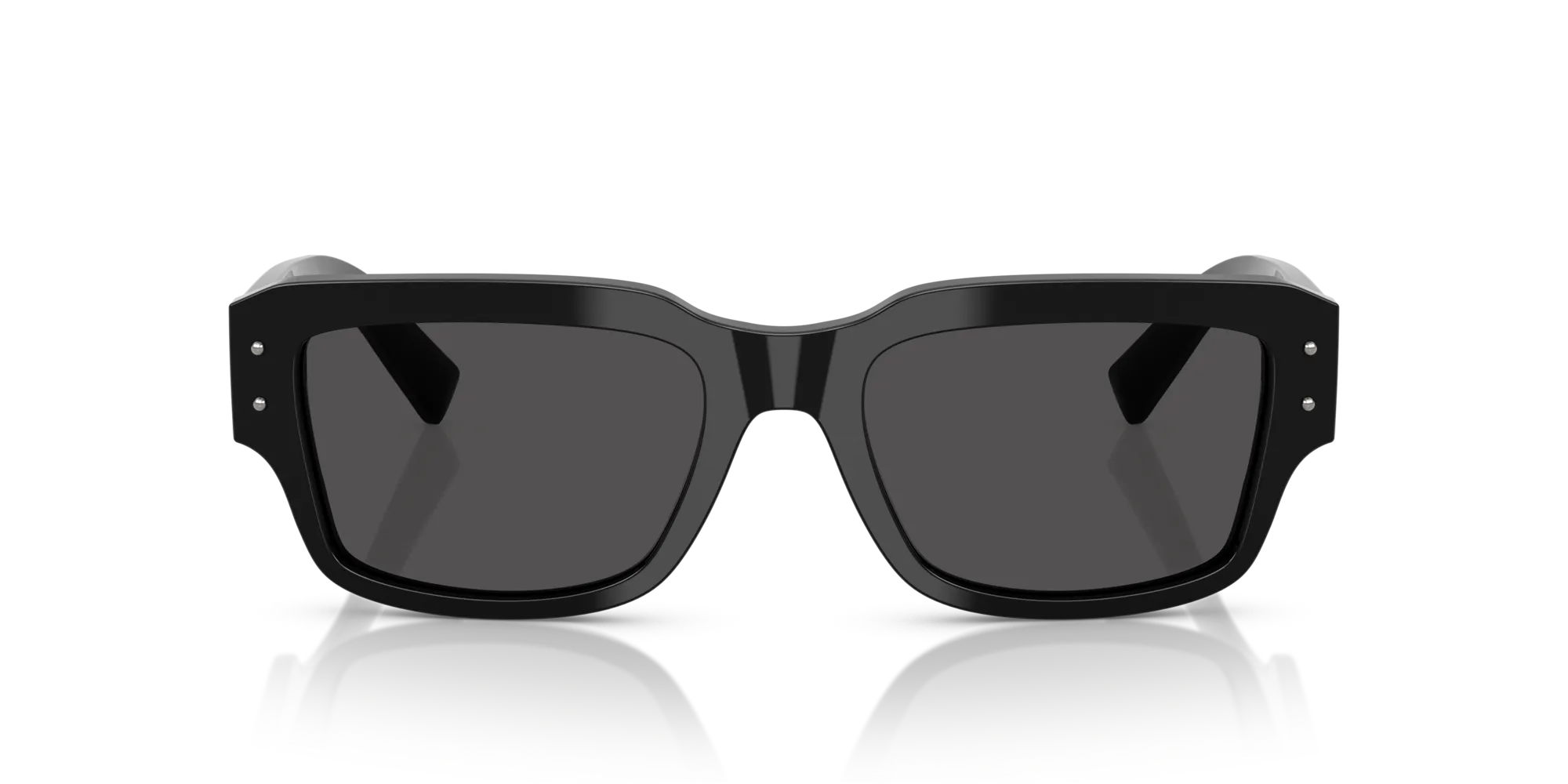 Dolce & Gabbana DG4483 501/87 Occhiali da sole Acetato Nero Grigio Squadrata Normale - immagine 3