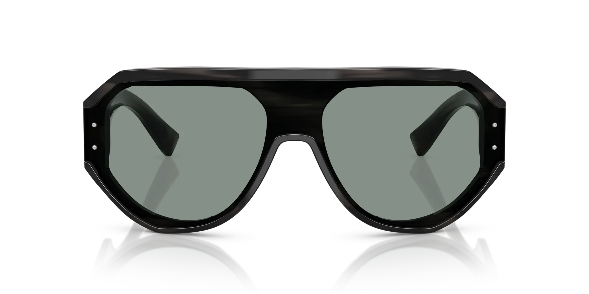 Dolce & Gabbana DG4481 3440/1 Occhiali da sole Acetato Grigio Grigio Pilot Normale - immagine 3