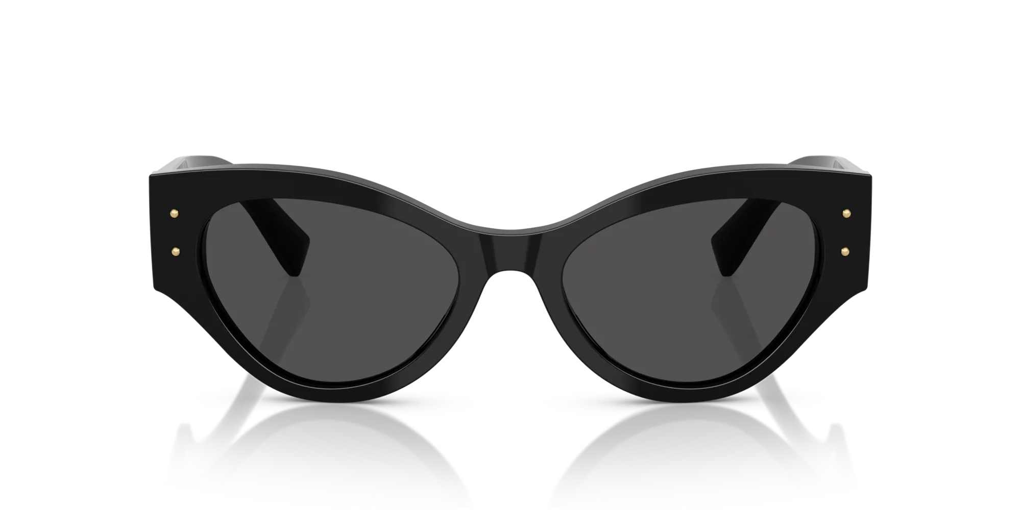 Dolce & Gabbana DG4480 501/87 Occhiali da sole Acetato Nero Grigio Farfalla Normale - immagine 3