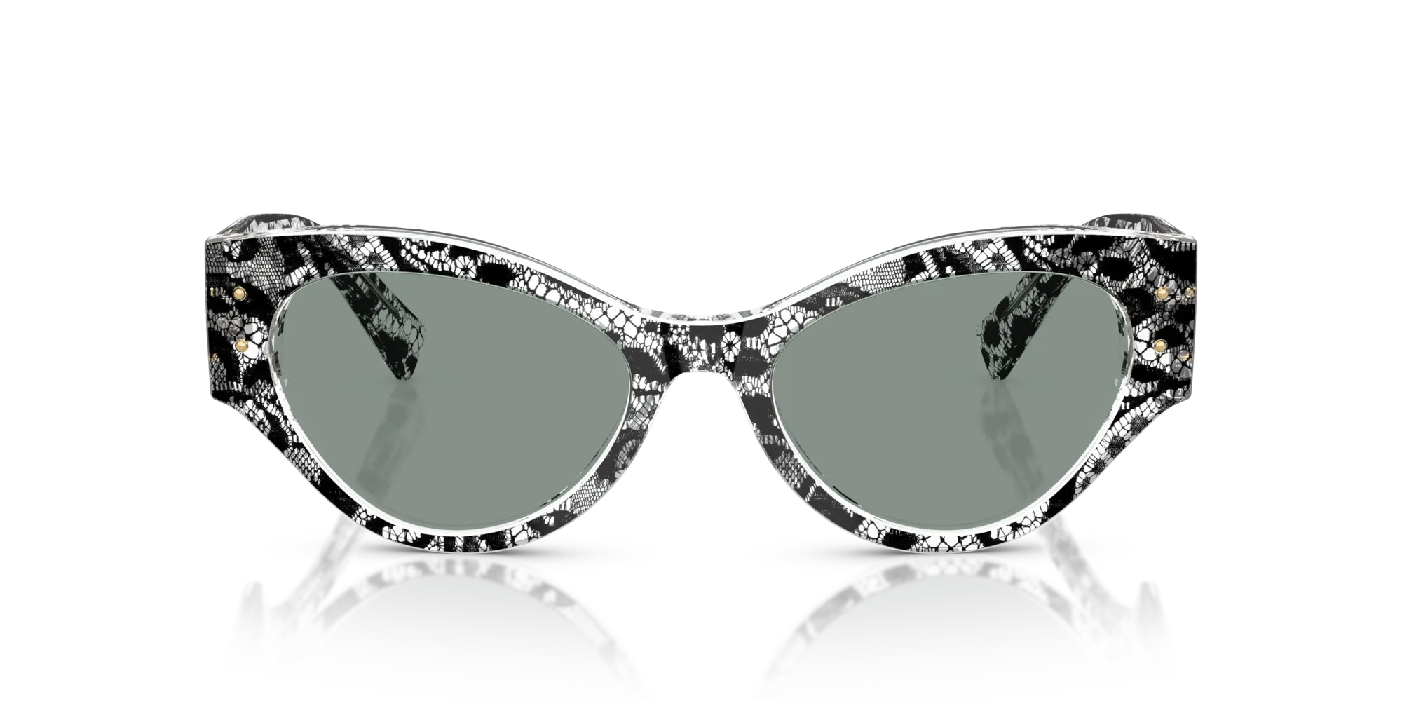 Dolce & Gabbana DG4480 3287/1 Occhiali da sole Acetato Nero Grigio Farfalla Normale - immagine 3