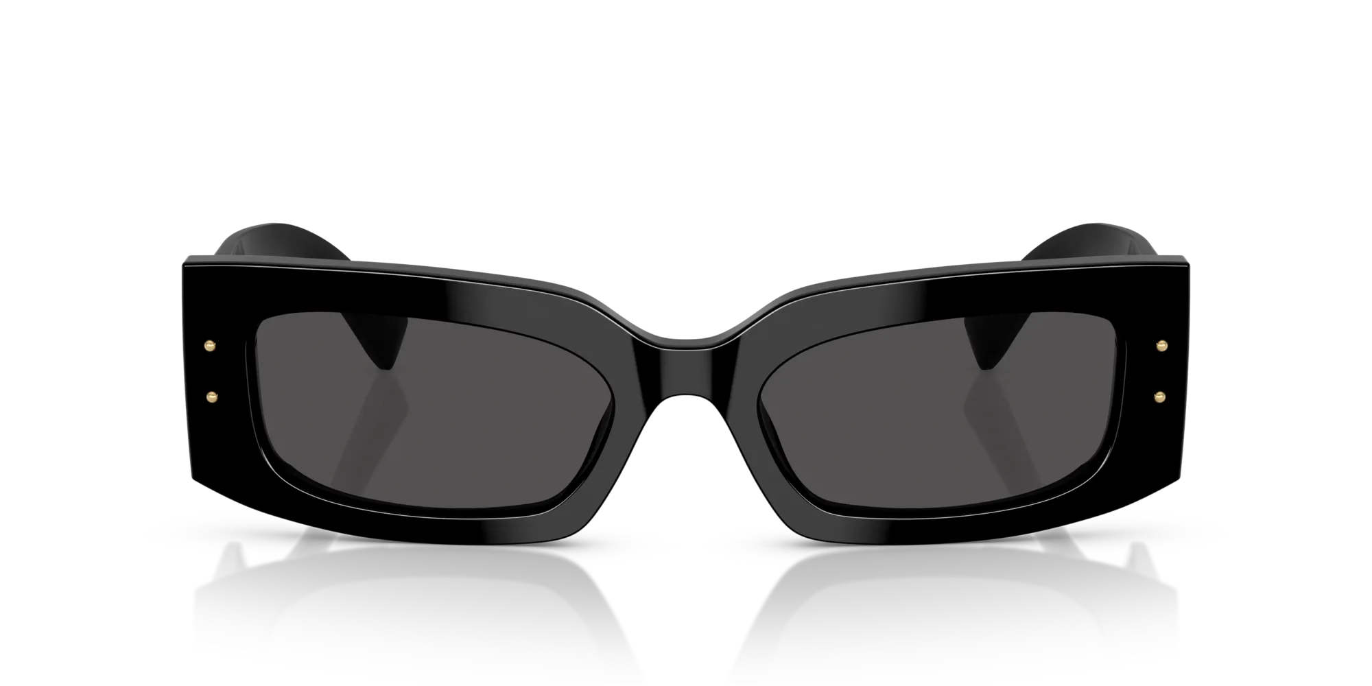 Dolce & Gabbana DG4479 501/87 Occhiali da sole Acetato Nero Grigio Squadrata Normale - immagine 3