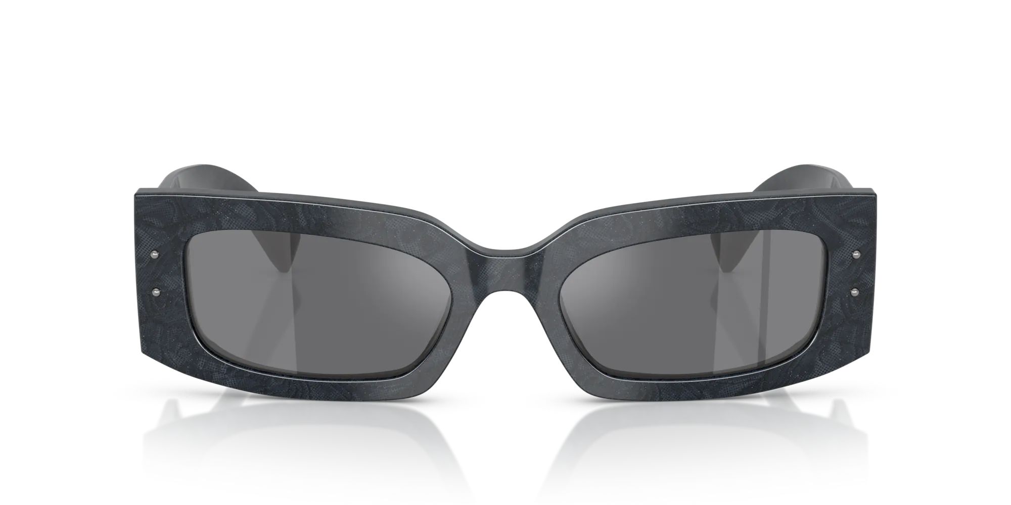 Dolce & Gabbana DG4479 34416V Occhiali da sole Acetato Multi-colore Grigio Squadrata Normale - immagine 3