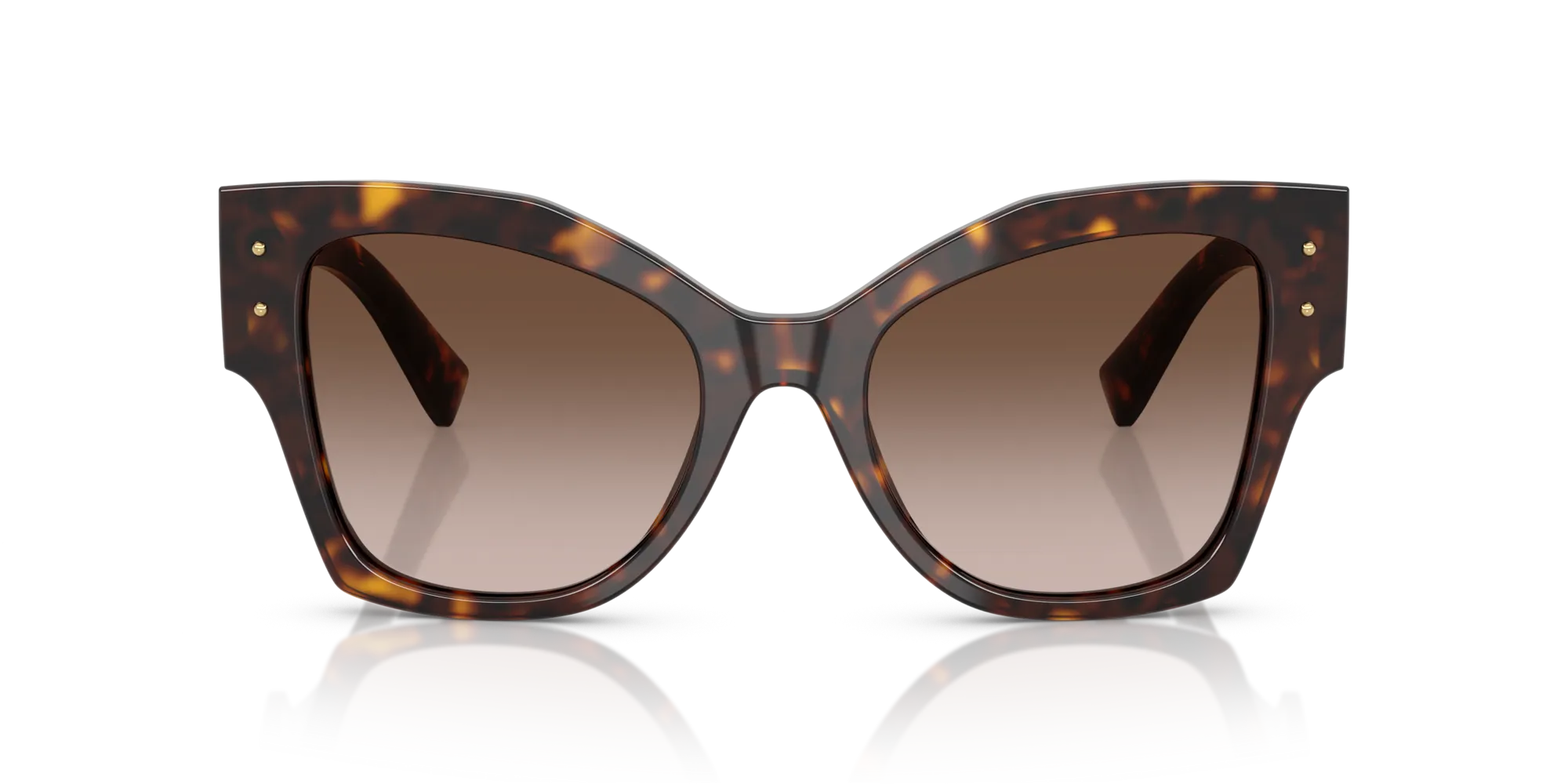 Dolce & Gabbana DG4478 502/13 Occhiali da sole Acetato Tartaruga Marrone Cat Eye Normale Sfumato - immagine 3