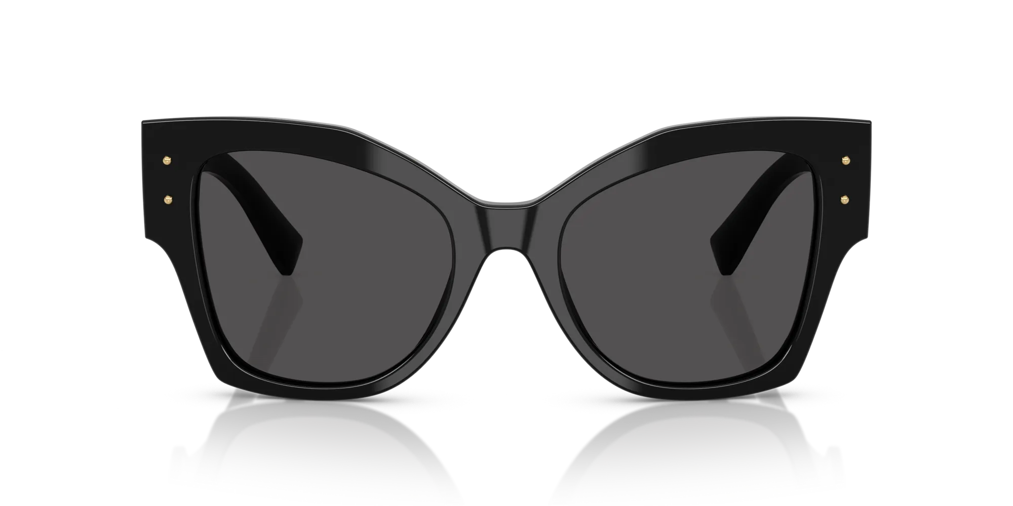 Dolce & Gabbana DG4478 501/87 Occhiali da sole Acetato Nero Grigio Cat Eye Normale - immagine 3