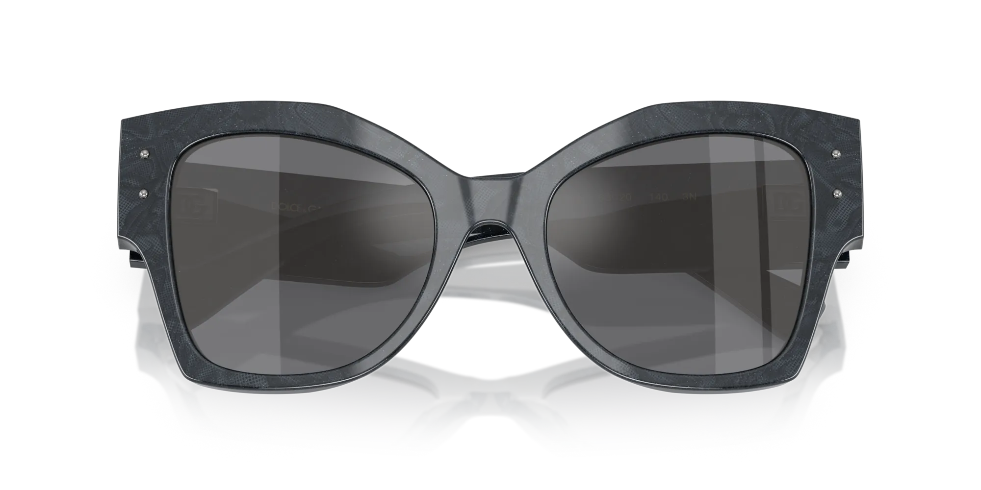 Dolce & Gabbana DG4478 34416V Occhiali da sole Acetato Multi-colore Grigio Cat Eye Normale - immagine 2