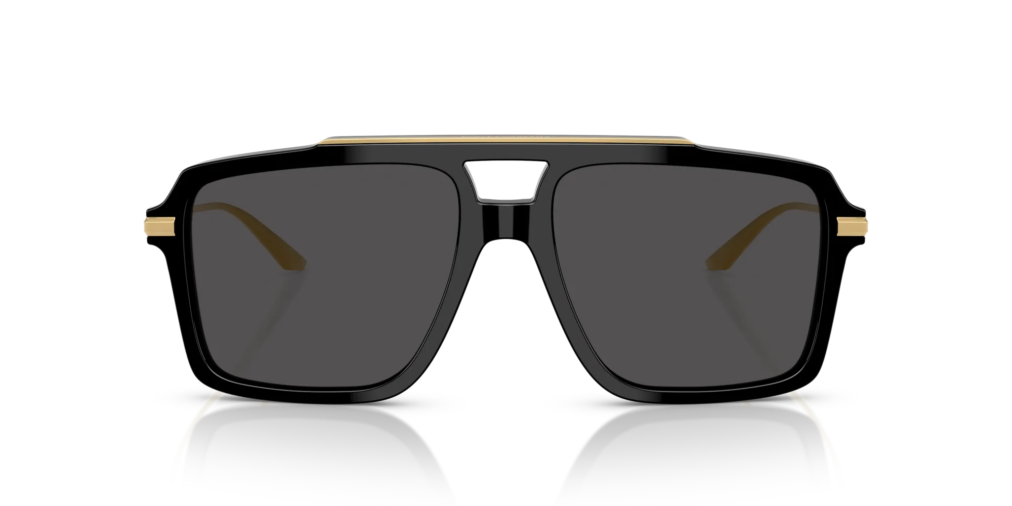 Dolce & Gabbana DG4477 501/87 Occhiali da sole Acetato Nero Grigio Pilot Normale - immagine 3
